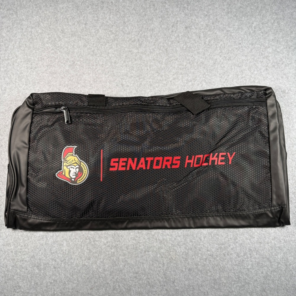 Ottawa Senators Fanatics Authentic Pro NHL Mesh Locker Room Bag Black